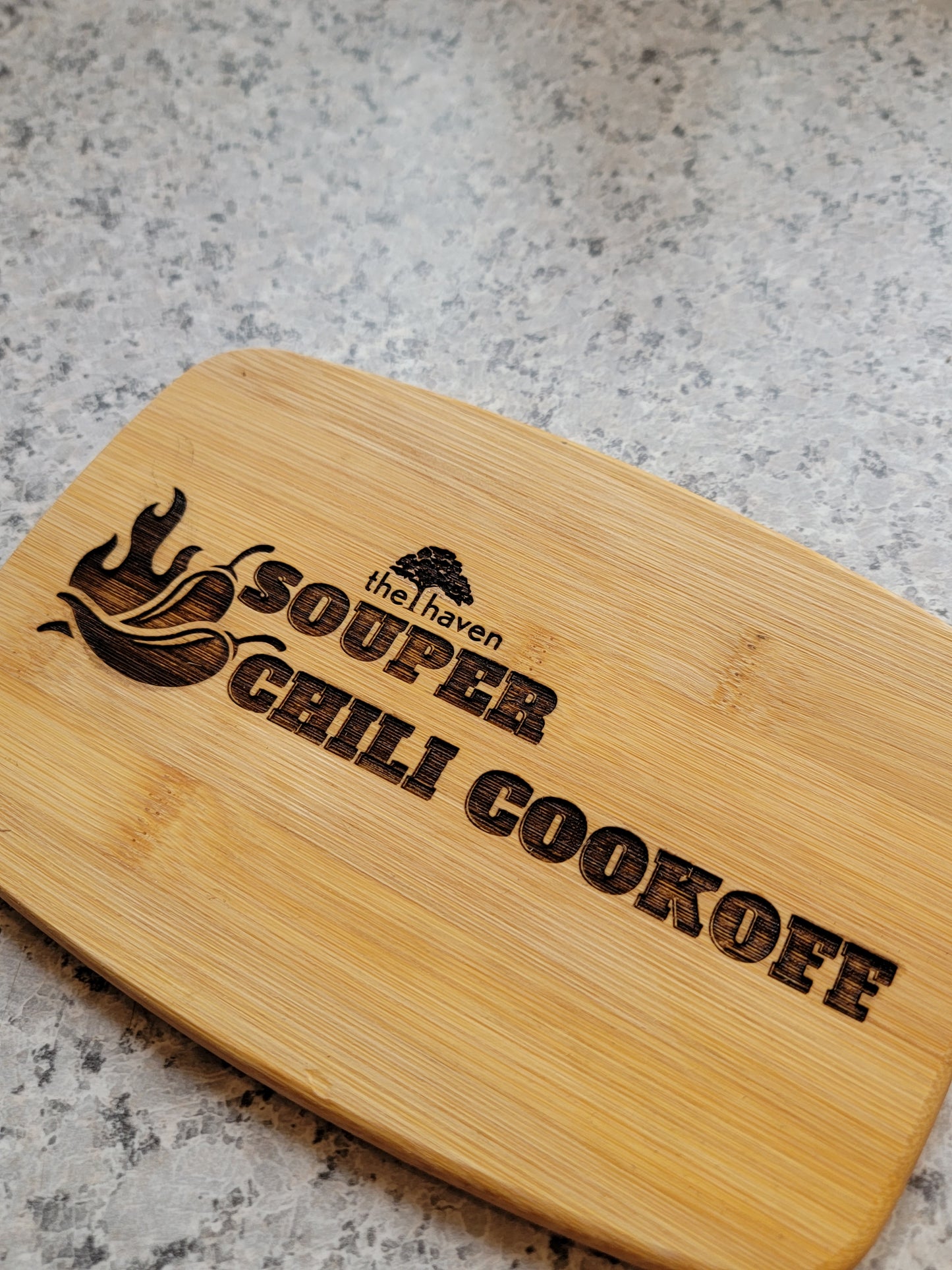 Personalized Small Bamboo Charcuterie/Cutting Board