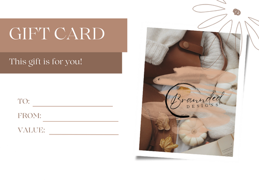 Brannded Designs Gift Card